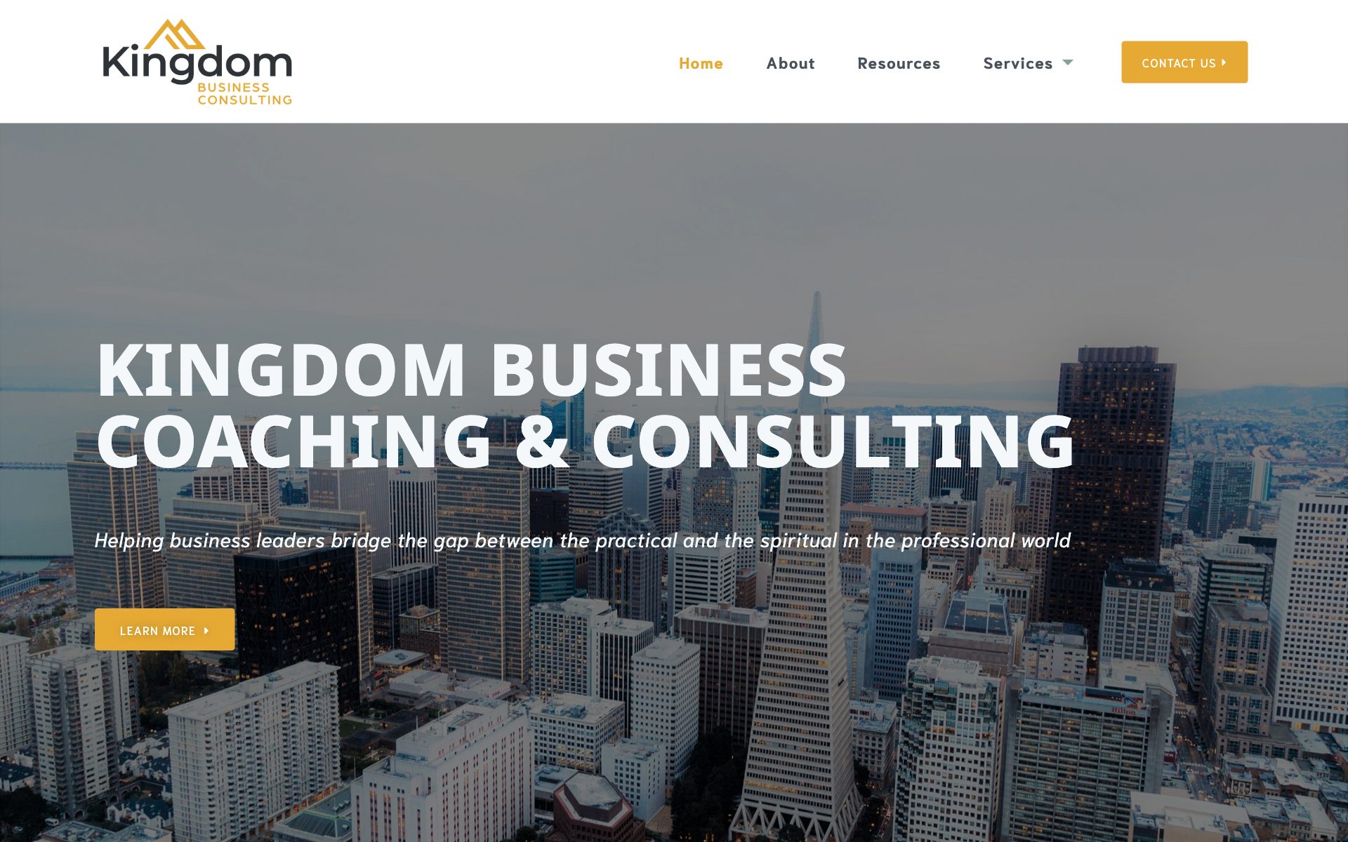 The Kingdom Business coaching and consulting homepage